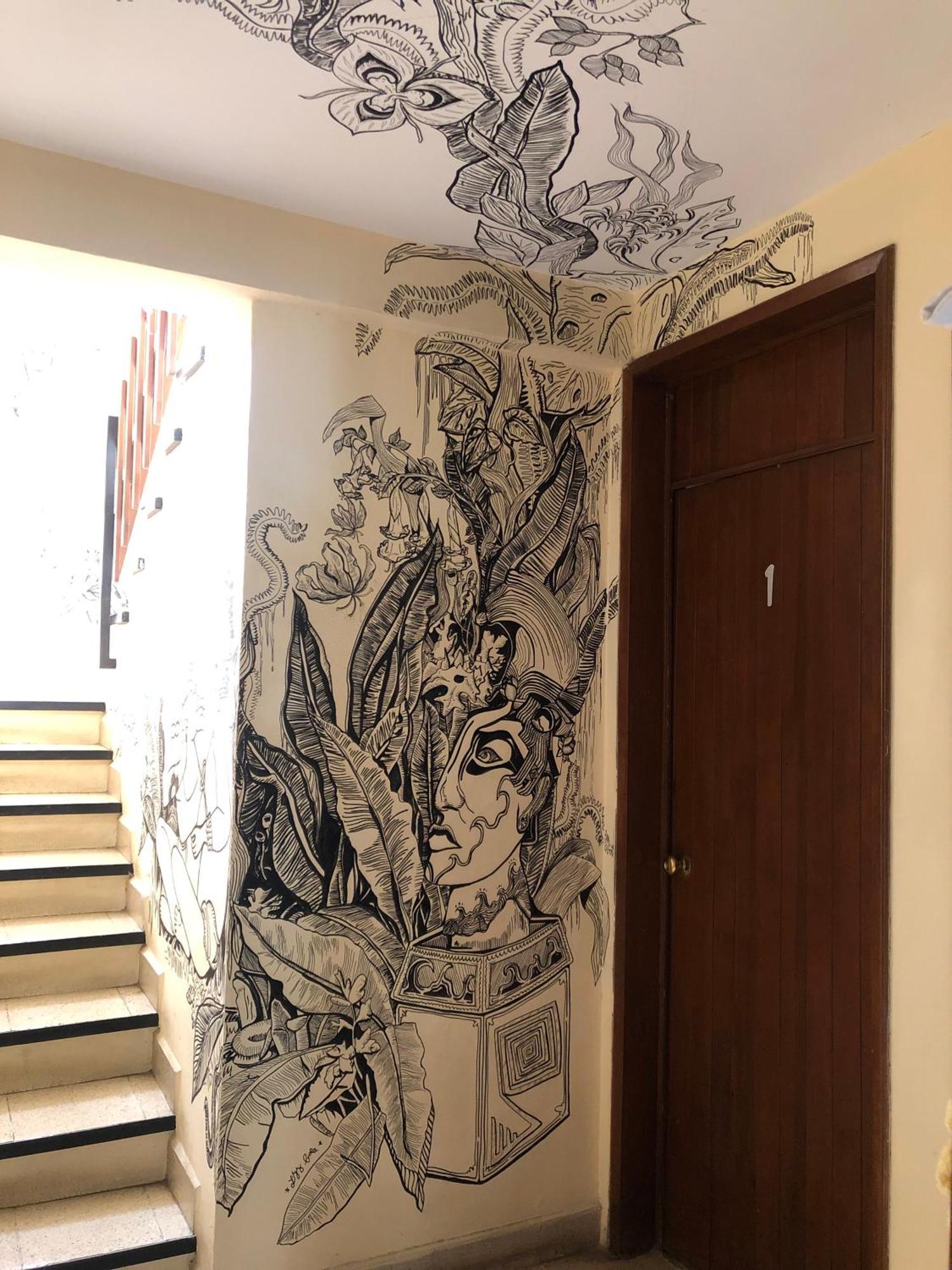Los Nardos Hostel -Pet Friendly- オアハカ州 エクステリア 写真